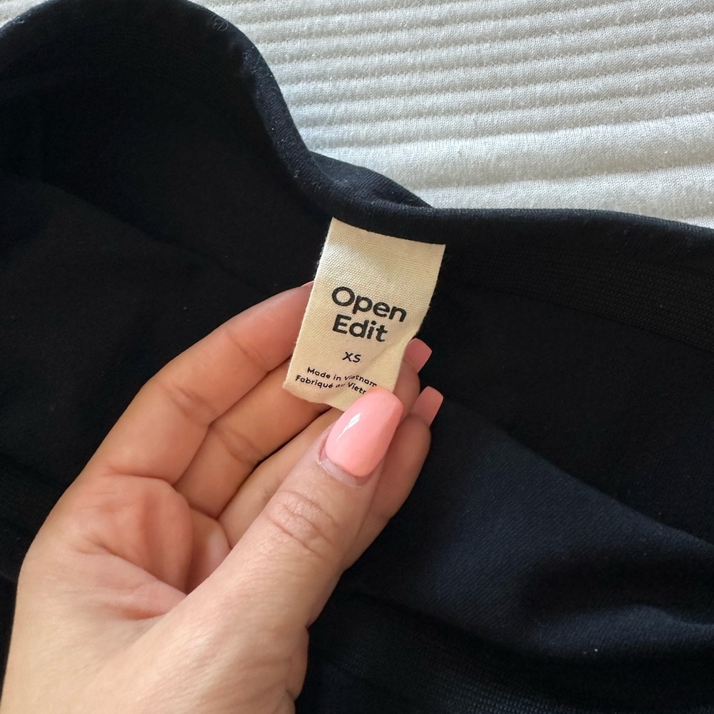 Open Edit Ruched Midi Skirt - Picture 7 of 7